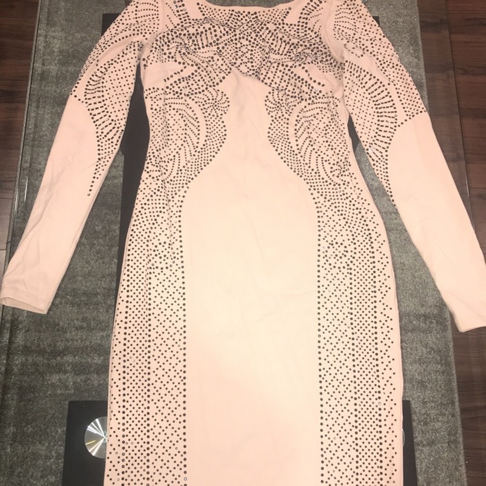 Elegant Beaded Dress from Bebe